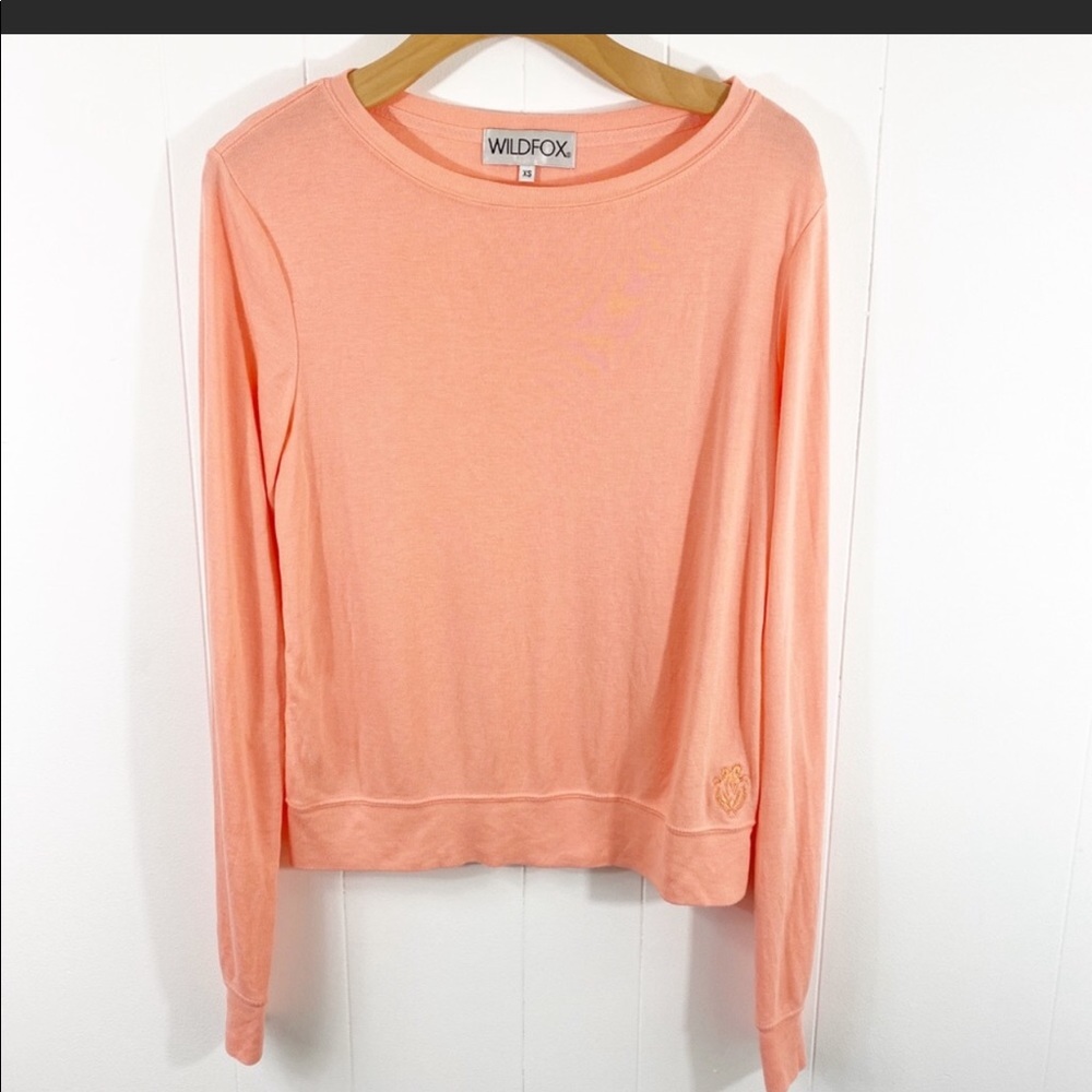Wildfire peach wildfox sweater